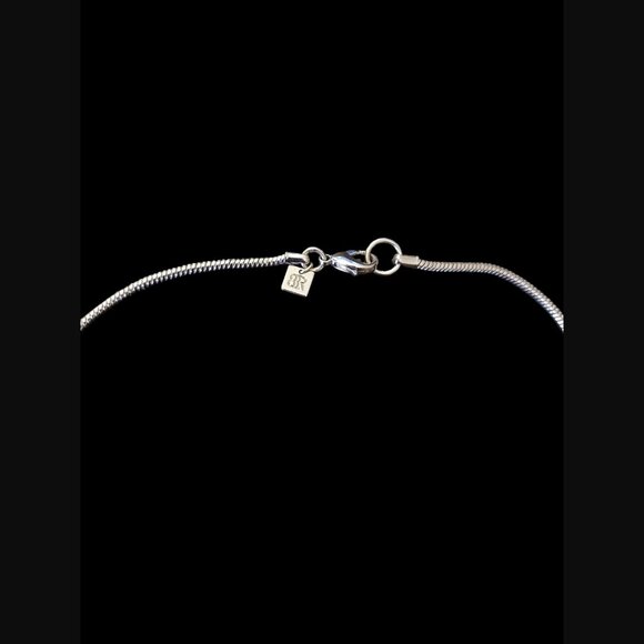 Banana Republic Two Tone Ball Dangle Knotted Y Necklace 31" Long - Picture 8 of 12